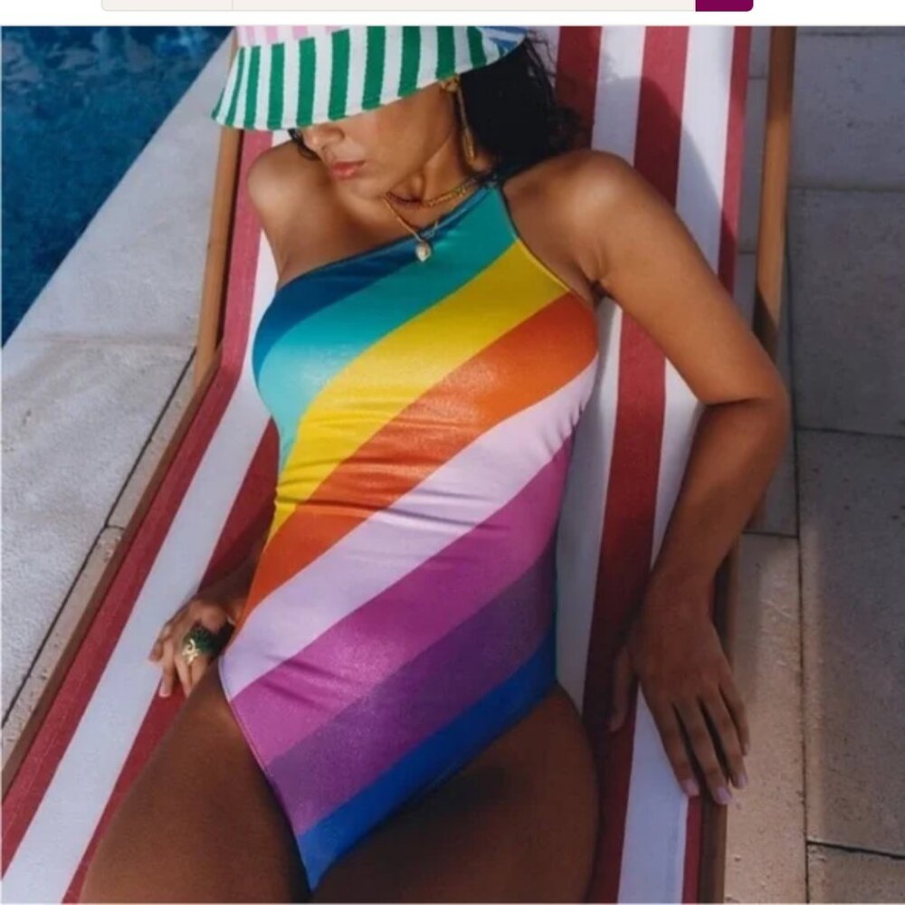 Kurt Geiger London Kensington Rainbow One Piece